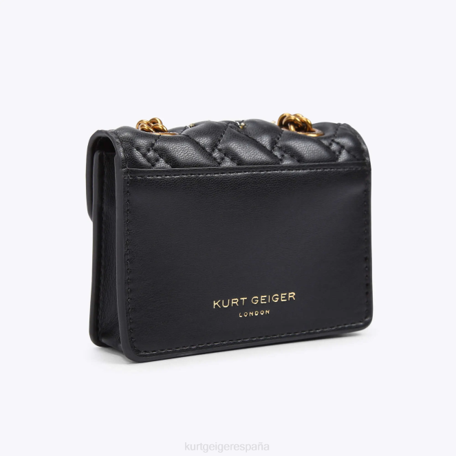 Kurt Geiger mujer micro ojo de kensington de londres 2LPR53 | bolsas negro
